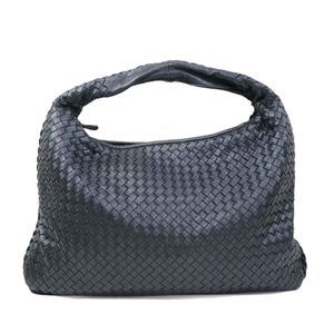 Bottega Veneta Intrecciato Shoulder Bag Brown